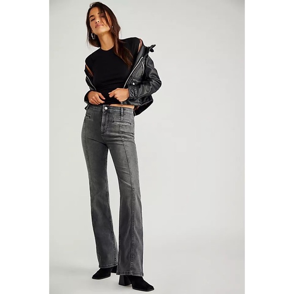 Free People Firecracker Flare Jeans - Picture 5 of 8